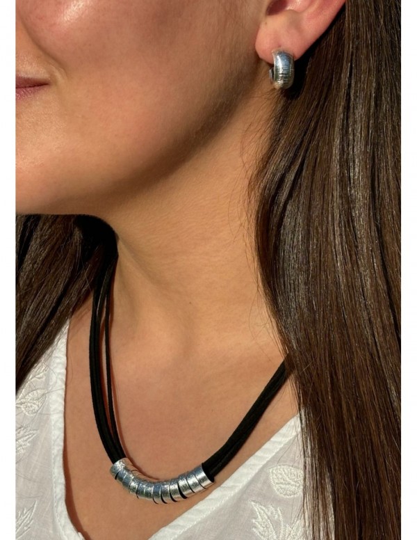 COLLAR BAÑADO EN PLATA