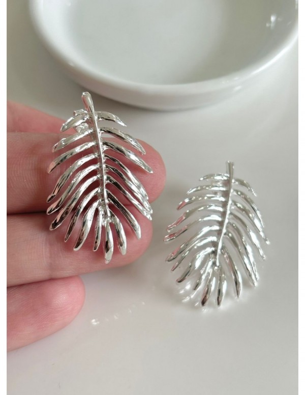 AROS BAÑADOS EN PLATA HOJA