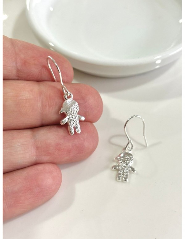 AROS BAÑADOS EN PLATA NIÑO
