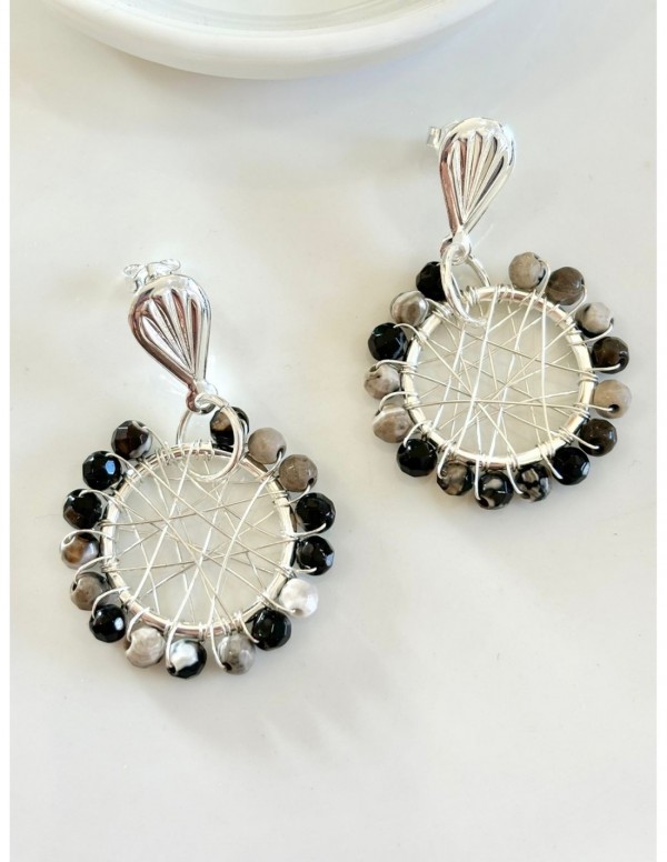 AROS BAÑADOS EN PLATA