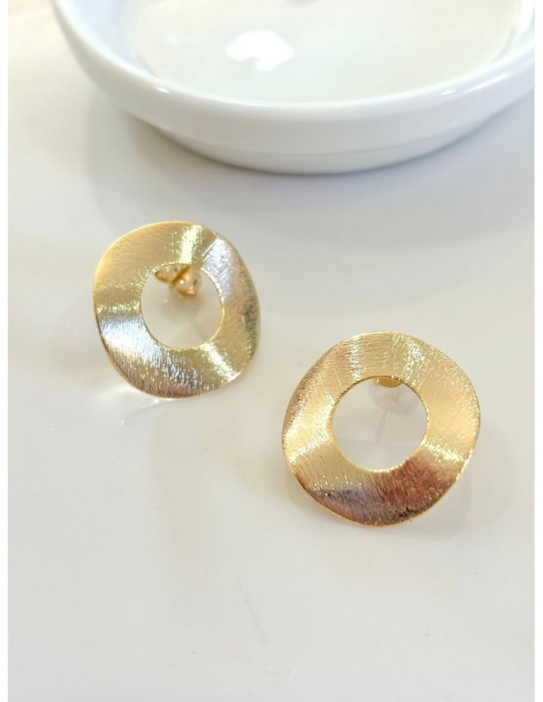 AROS BAÑADOS EN ORO ARGOLLA 22MM