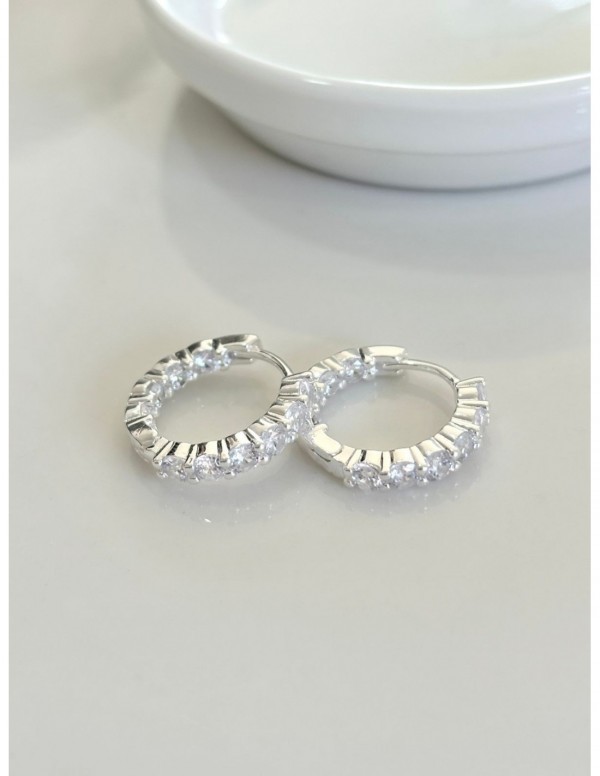 AROS BAÑADOS EN PLATA ARGOLLA 18MM
