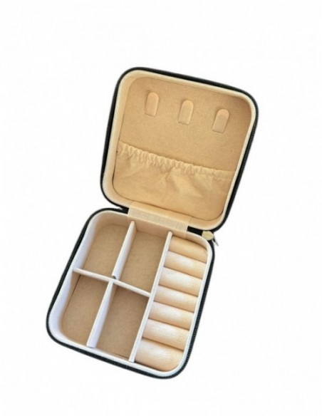 JOYERO NEGRO VIAJE 9,5X9,5 CM