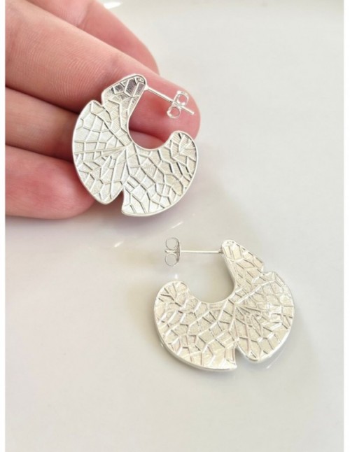 AROS BAÑADOS EN PLATA 30MM